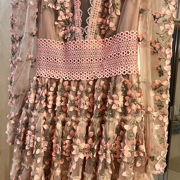 Neiman Marcus- Mini floral dress - Picture 3 of 5